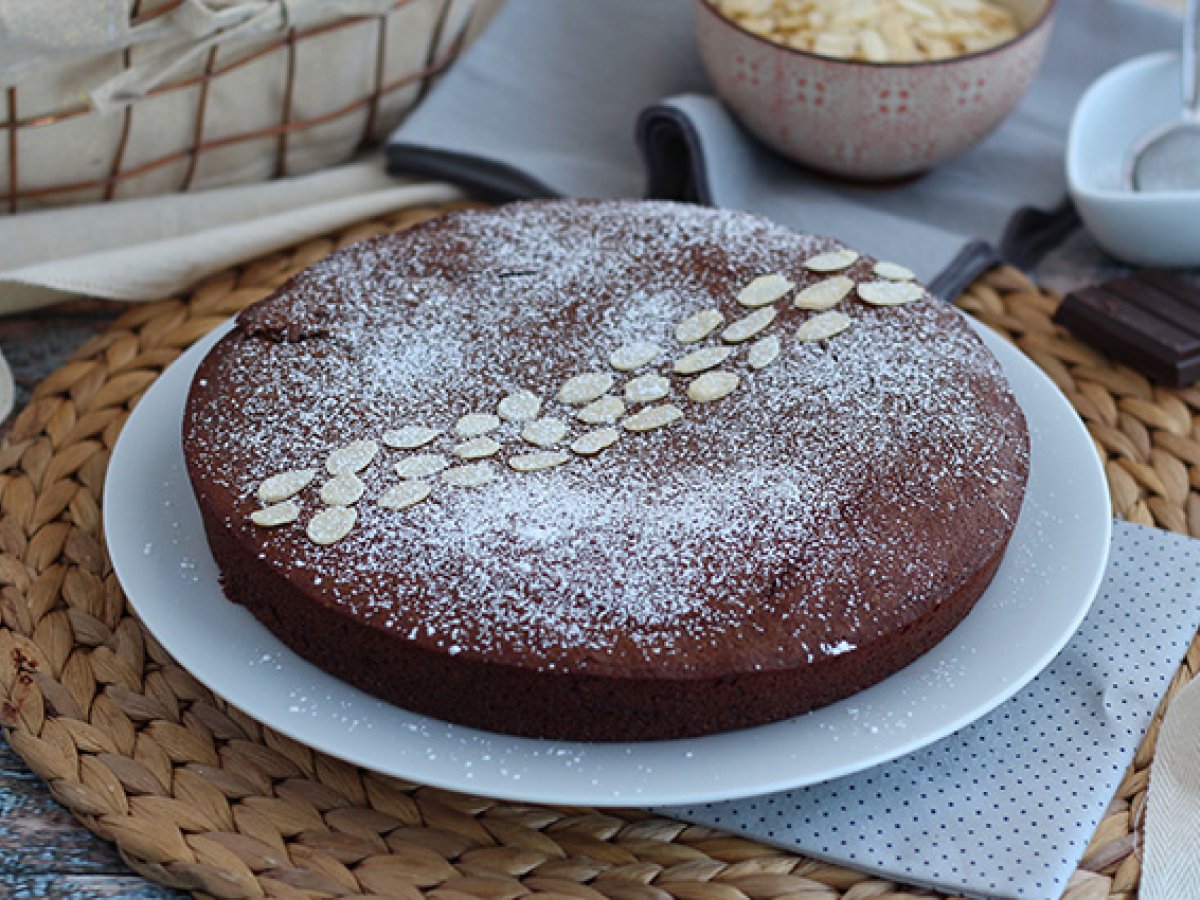 Torta Caprese - gluten free chocolate cake - photo 4