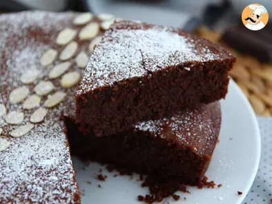 Torta Caprese - gluten free chocolate cake