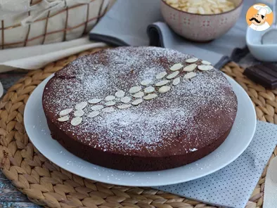 Torta Caprese - gluten free chocolate cake, photo 4