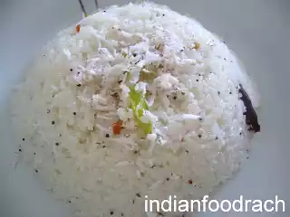 Coconut rice recipe (thengai sadam/thengina anna)