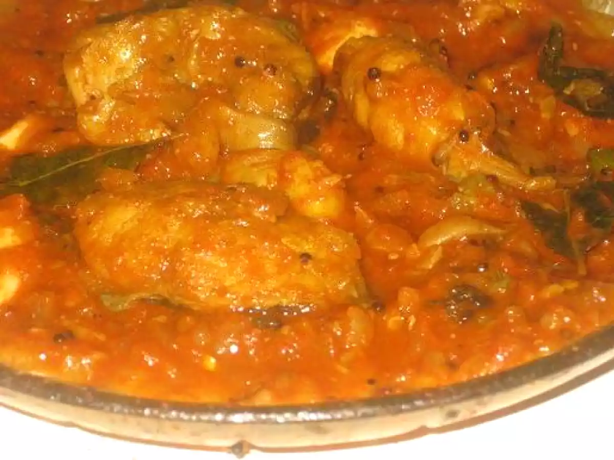 Traditional Kerala Style Fish curry