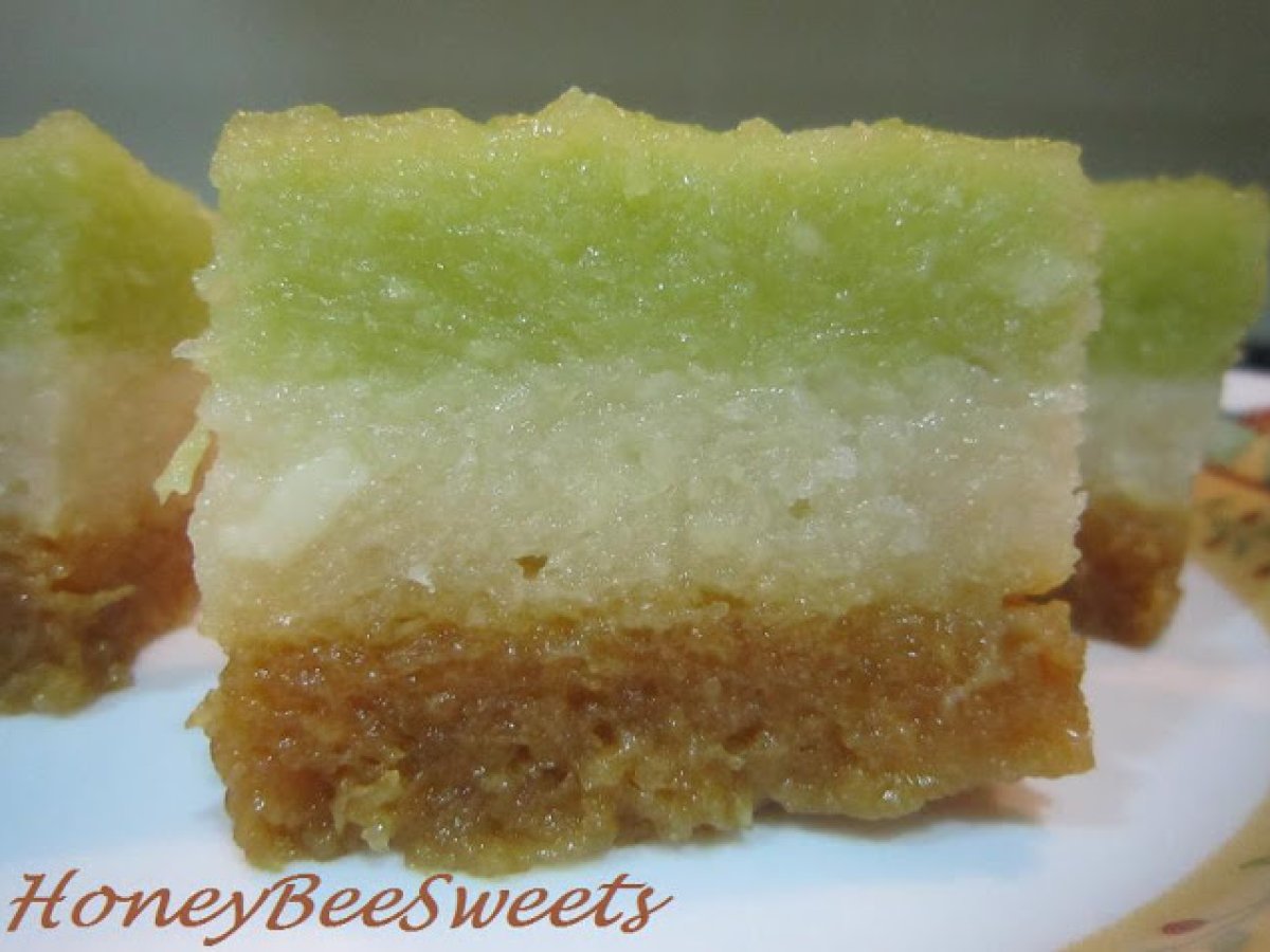 Tri-layer Steamed Tapioca Kueh (Bingka Ubi) - photo 3