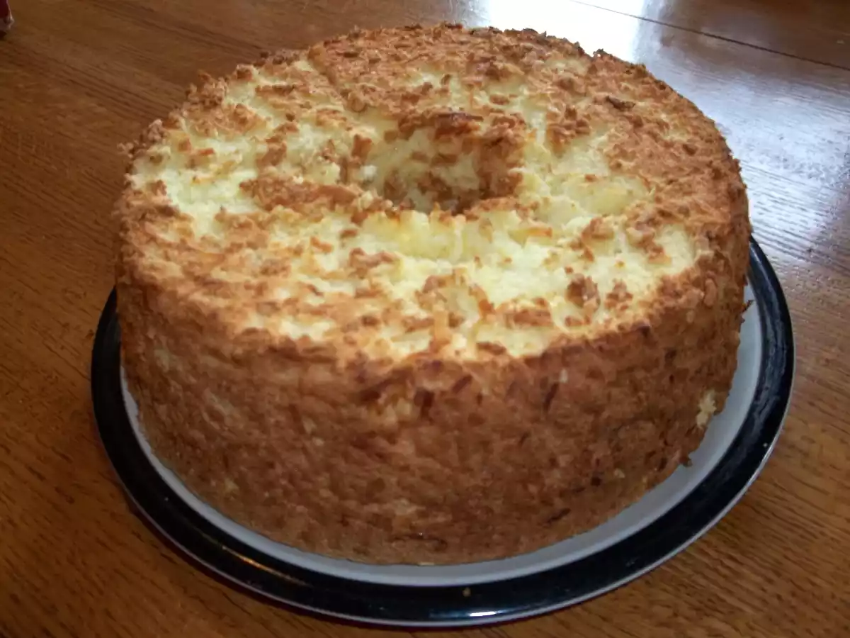 Triple Layer Tropical Angel Food Cake - photo 2