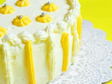 Triple Lemon Chiffon Cake
