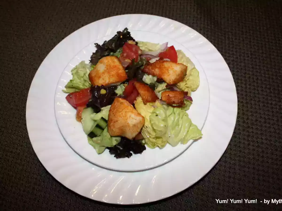 Tropical Salad with Baked Tilapia - photo 2