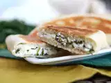 Turkish stuffed crêpes with feta, lemon, and parsley – gözleme, photo 2
