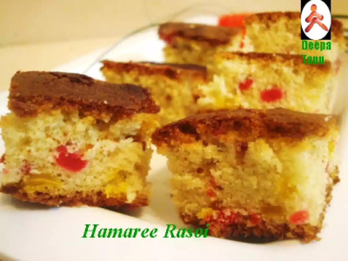 Tutti-frutti Cake and few awards from my blogger friends.....