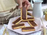Twix cookies with caramel and milk chocolate, photo 2