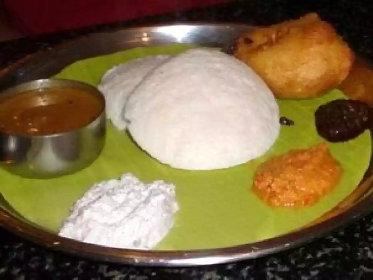 Udupi style Idli, Dosa, Vada, Sambar & Chutney..... Mangalorean Cuisine