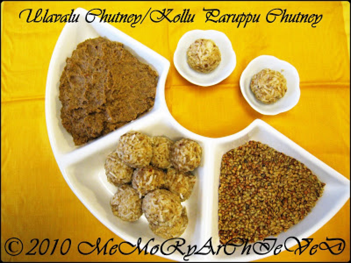 Ulavalu Chutney/Kollu Paruppu Chutney