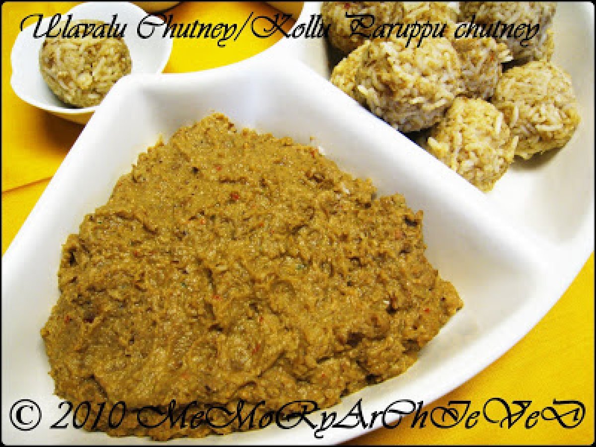 Ulavalu Chutney/Kollu Paruppu Chutney - photo 2