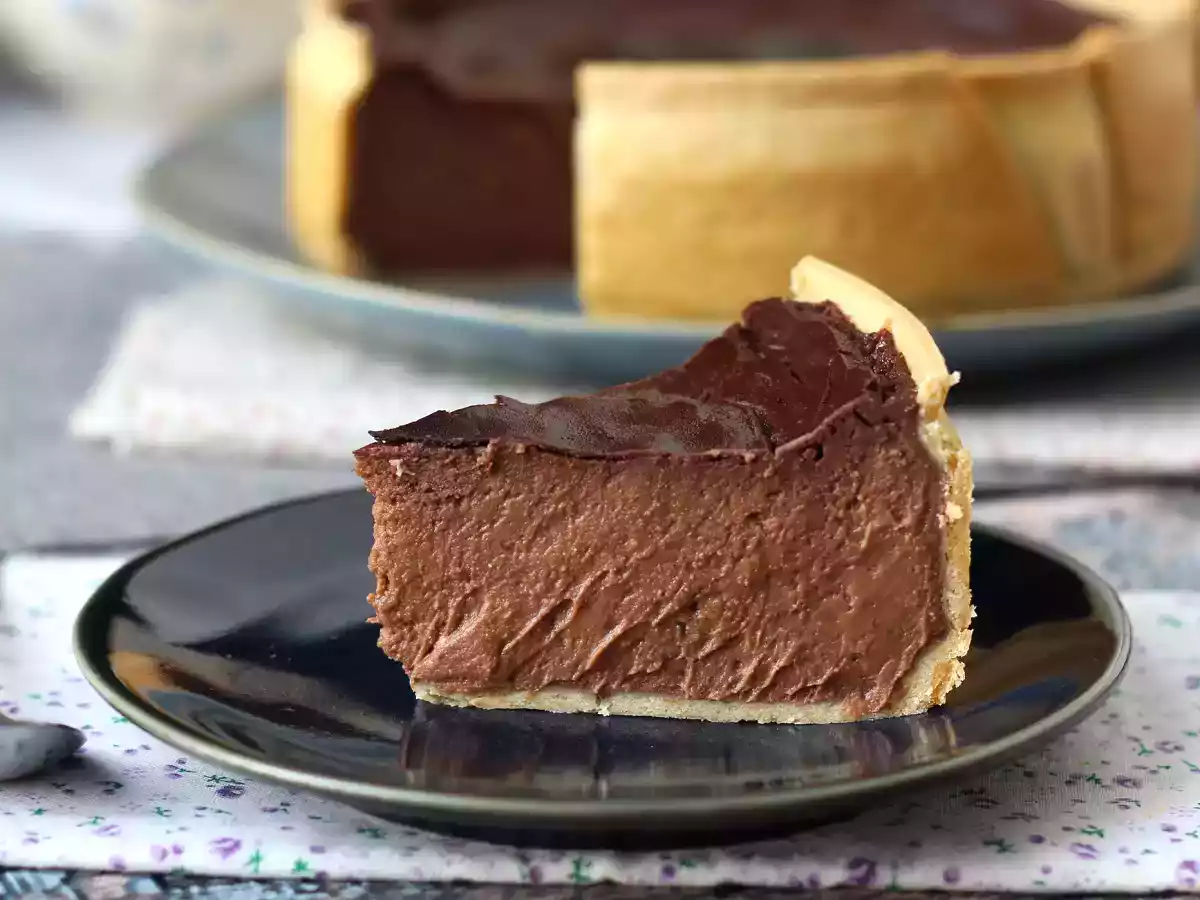 Ultra creamy chocolate flan