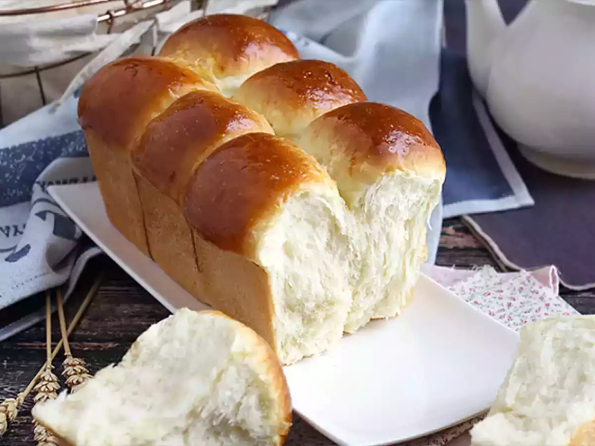Ultra soft and fluffy brioche