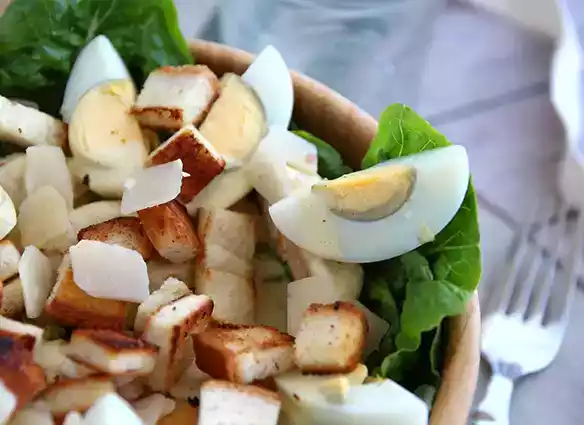 Unbeatable caesar salad recipe