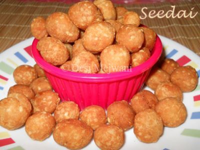 Uppu seedai / cheedai, Recipe Petitchef