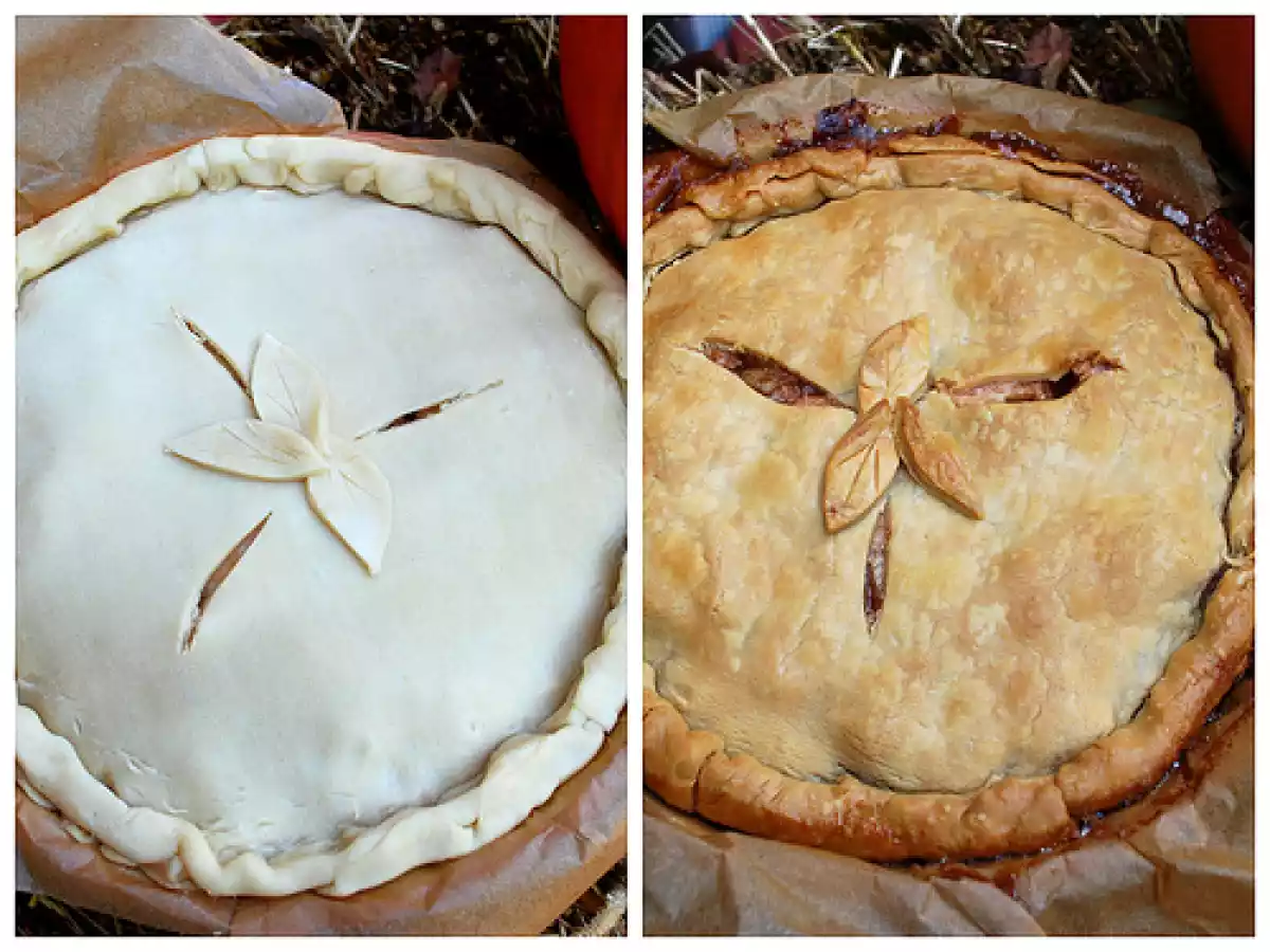 Upside-Down Apple Pie - photo 3
