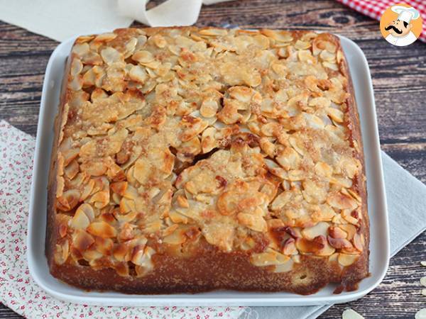 Upside-down mirabelle plum cake with almonds - photo 5