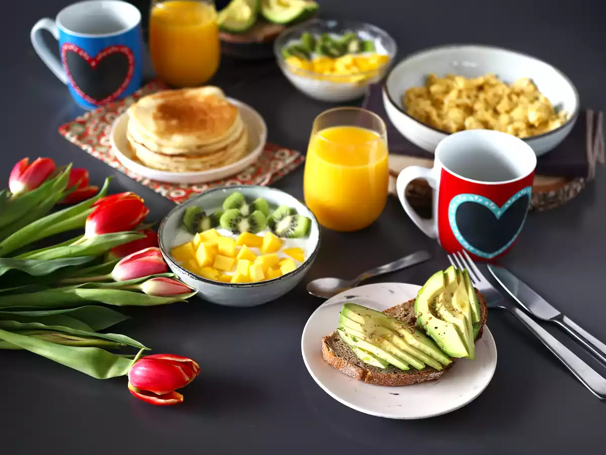 Valentine's day brunch