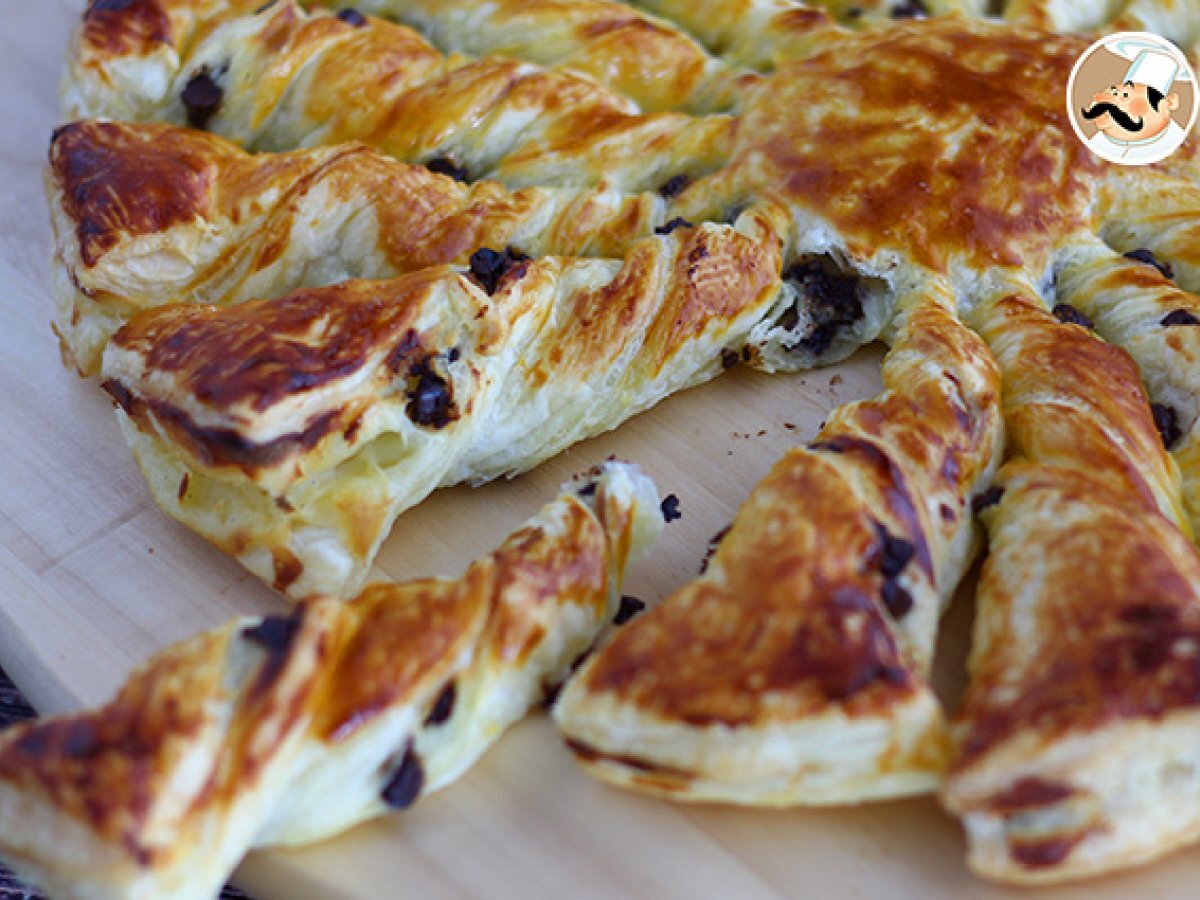 Vanilla and chocolate star bread - photo 4