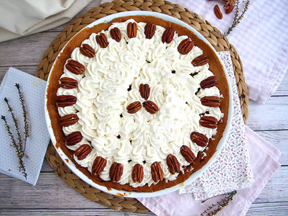 Vanilla caramel pecan tart - photo 2