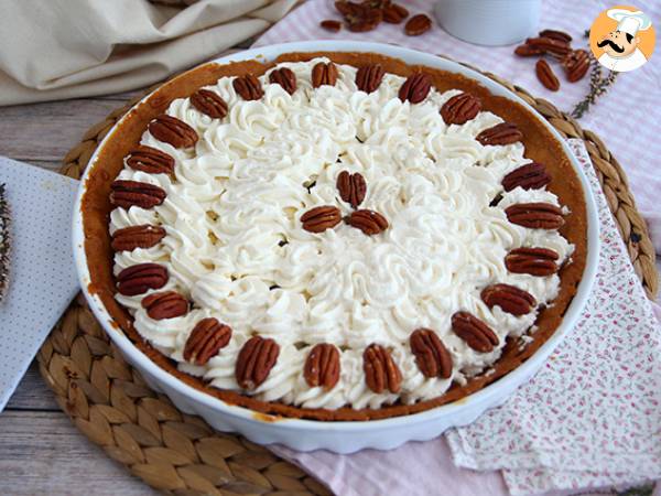 Vanilla caramel pecan tart - photo 3