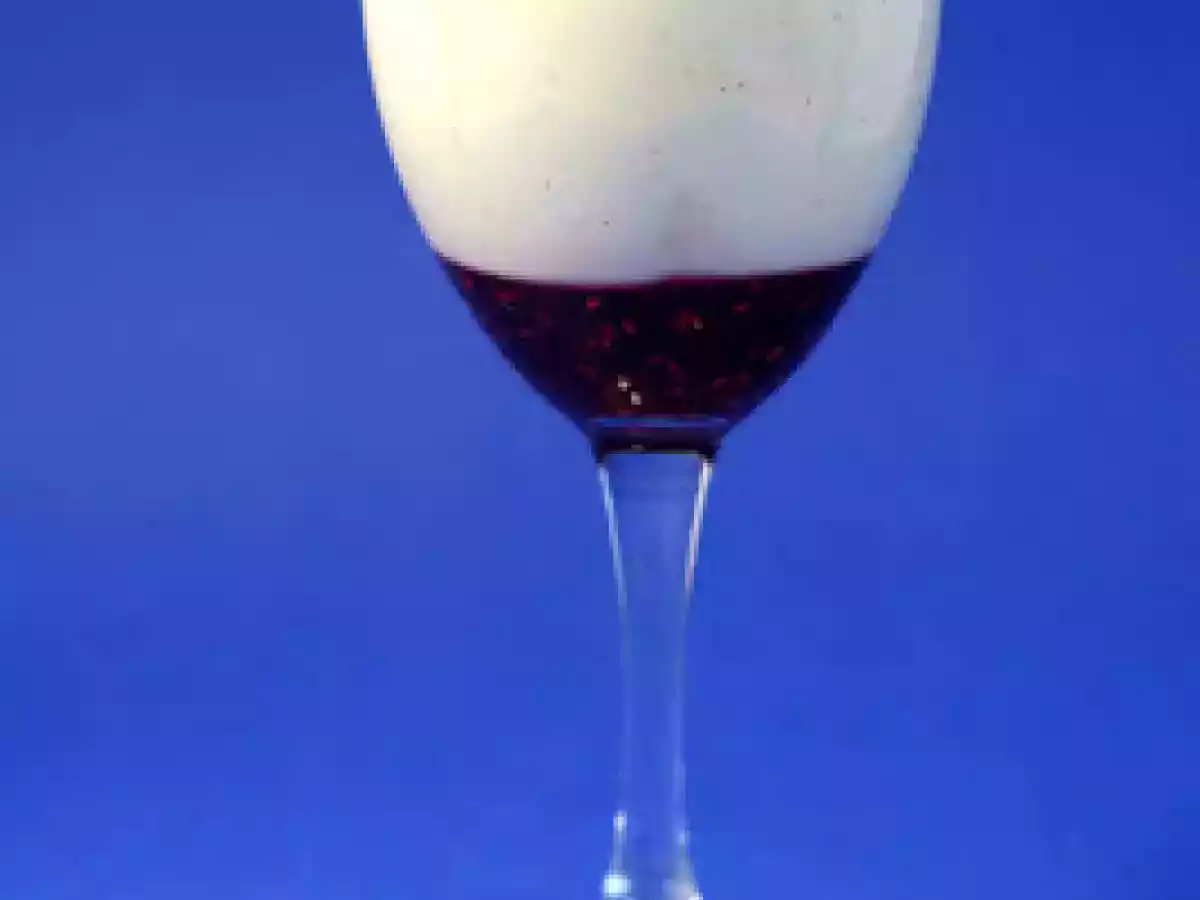 Vanilla Cream Cheese Panna Cotta w/Raspberry Sauce - photo 3