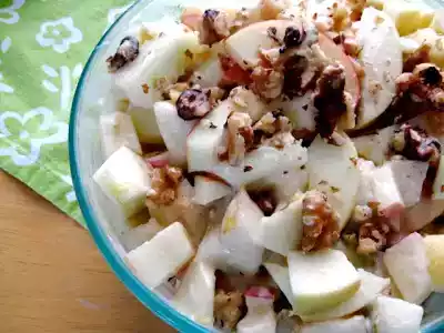 Vegan vanilla maple yogurt fruit salad recipe