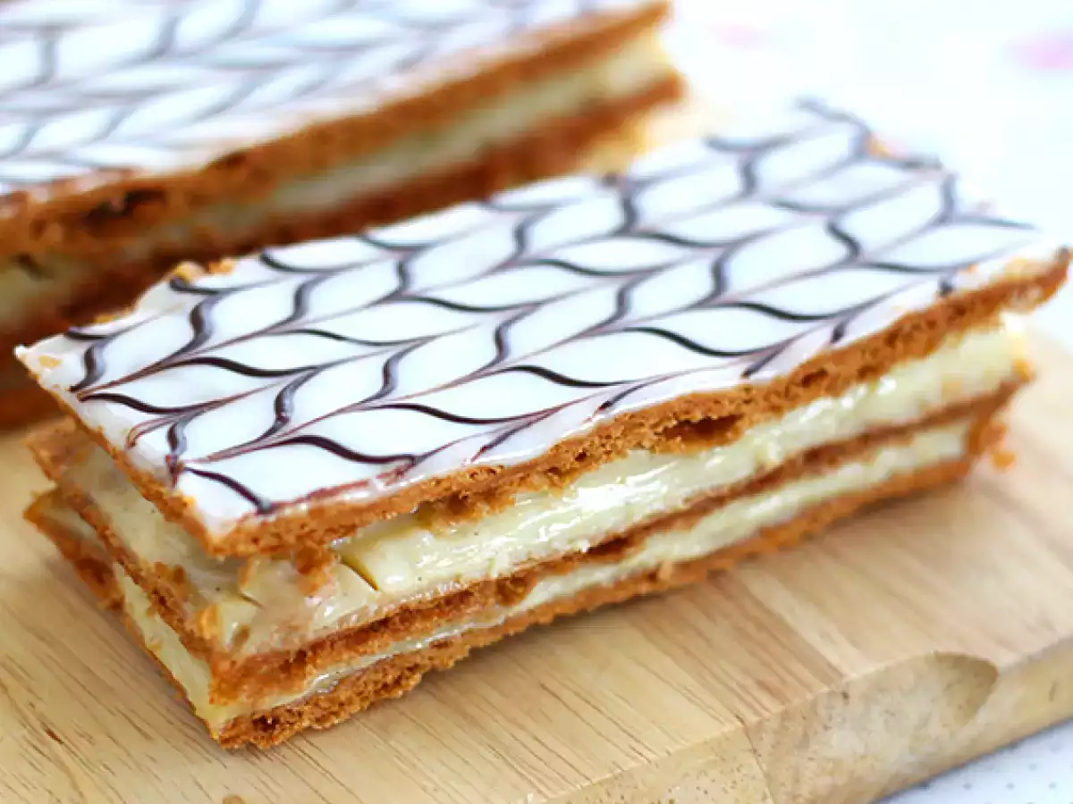 Vanilla mille-feuille - French Napoléon - photo 2