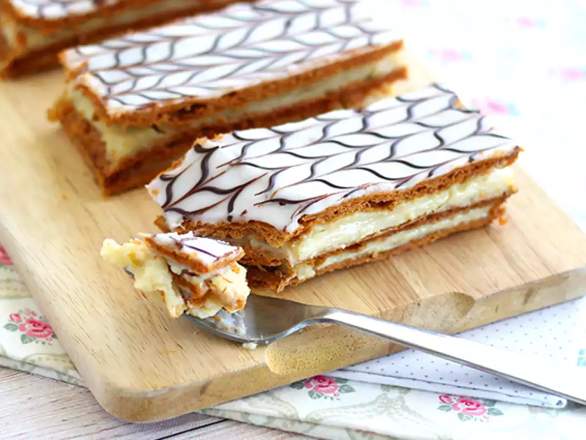 Vanilla mille-feuille - French Napoléon - photo 4