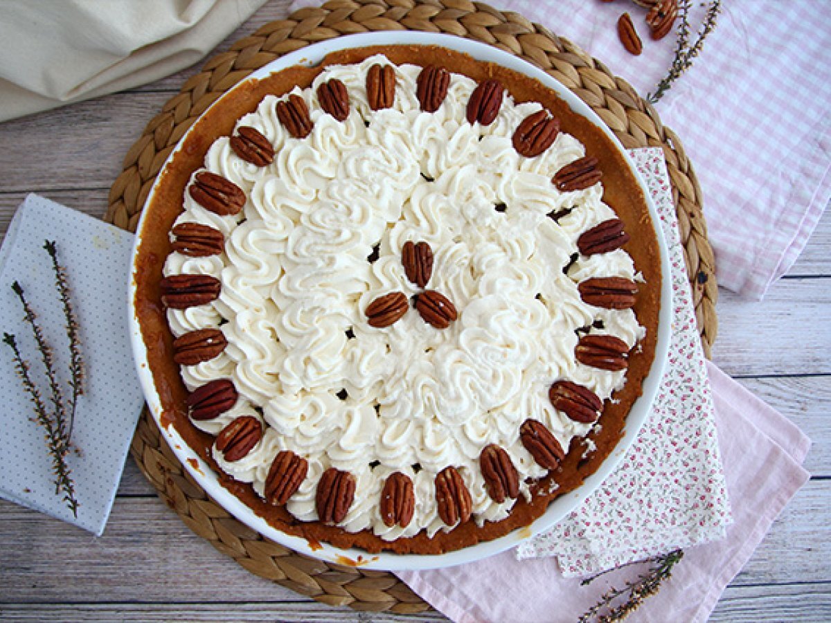 Vanilla pecan and caramel tart - photo 2