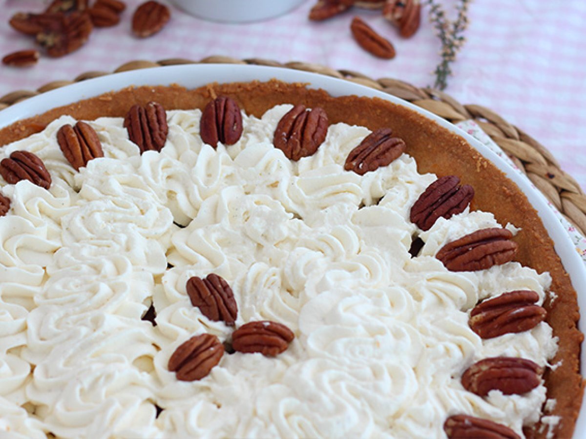 Vanilla pecan and caramel tart - photo 4