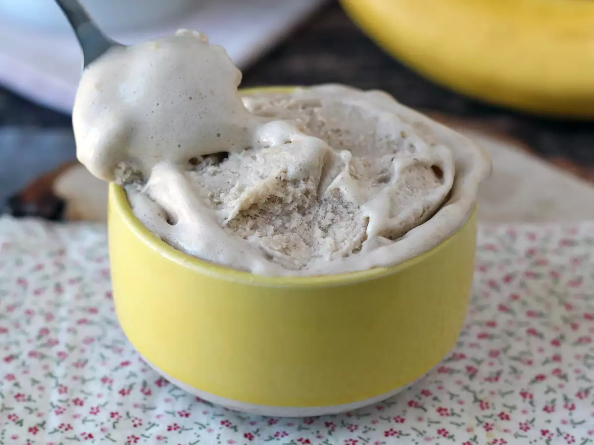 Vanilla whey ice cream: high-protein, quick, and made with just 3 ingredients! - photo 3