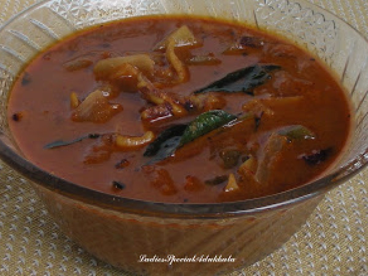 Varutharacha Koondhal Curry (Squid Curry)