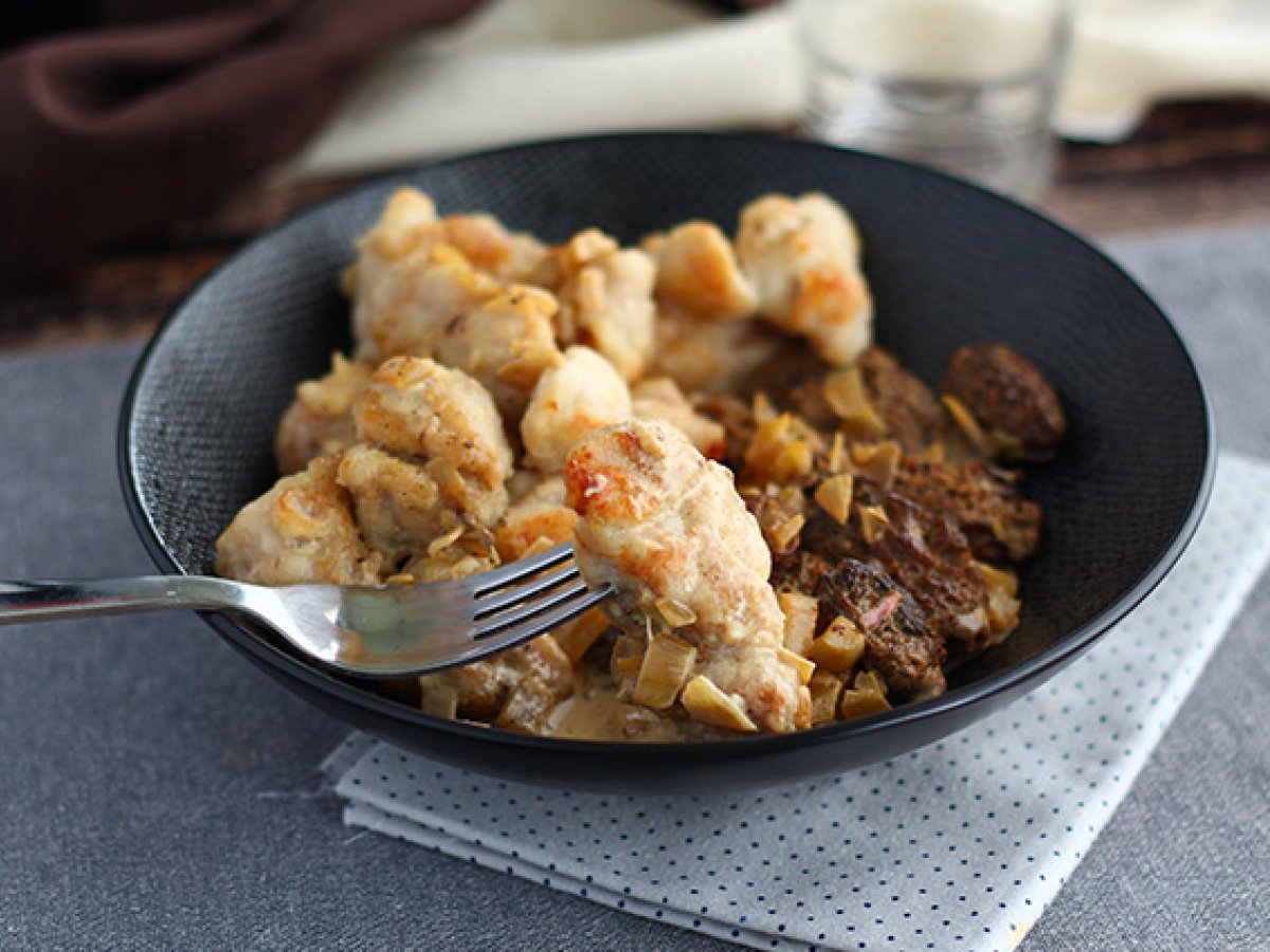 Veal sweetbread with Morels mushrooms - photo 4