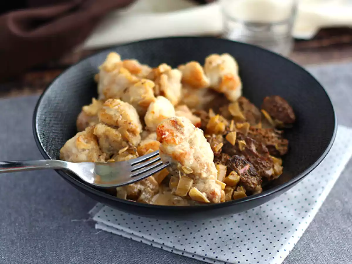 Veal sweetbreads with morel mushrooms - photo 4