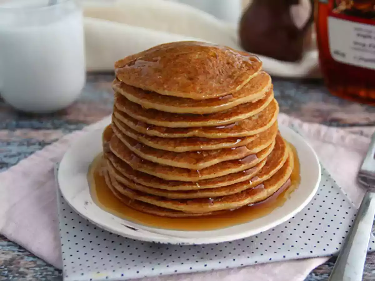 Vegan and gluten-free pancakes - photo 3