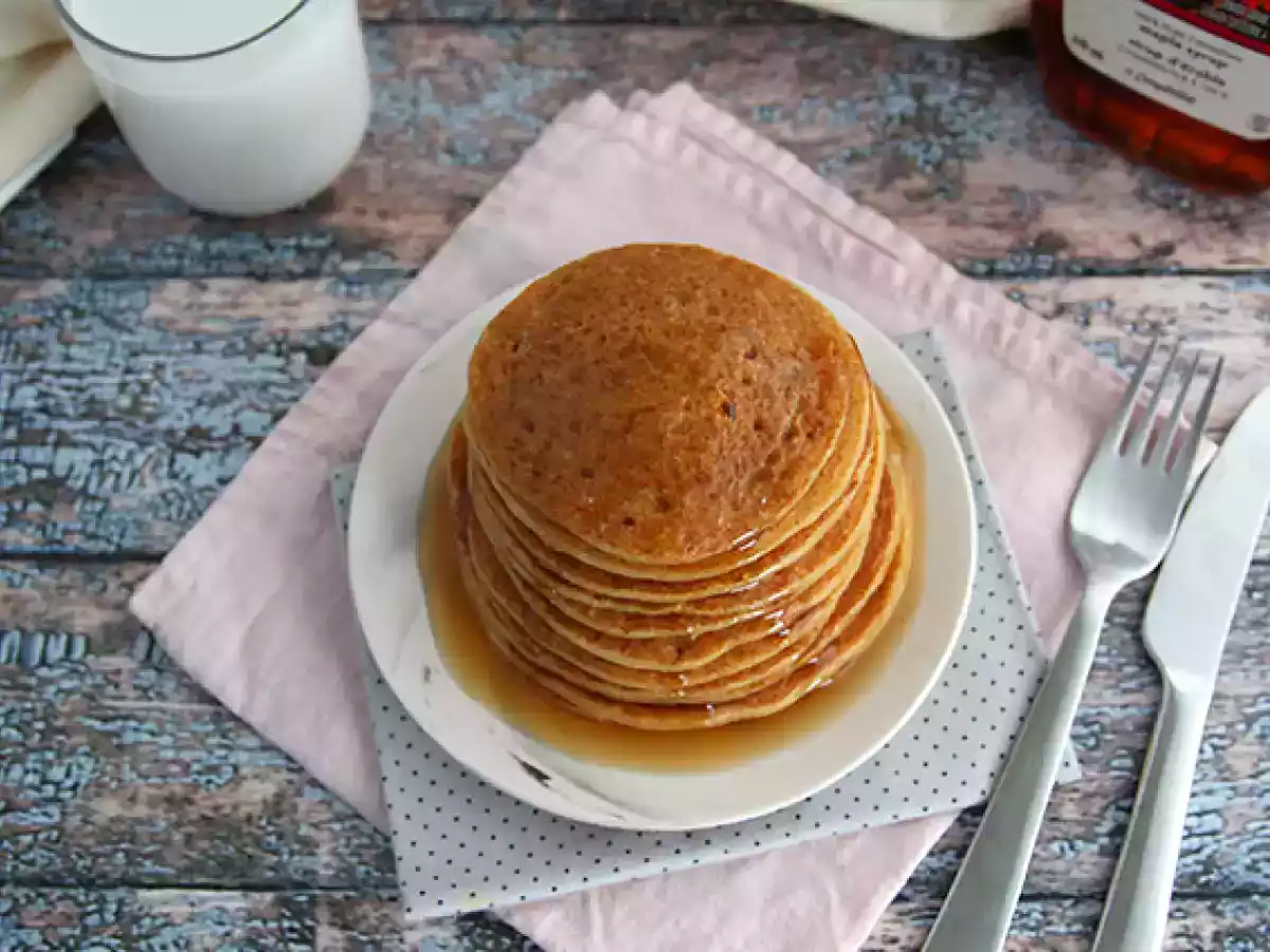 Vegan and gluten-free pancakes - photo 4