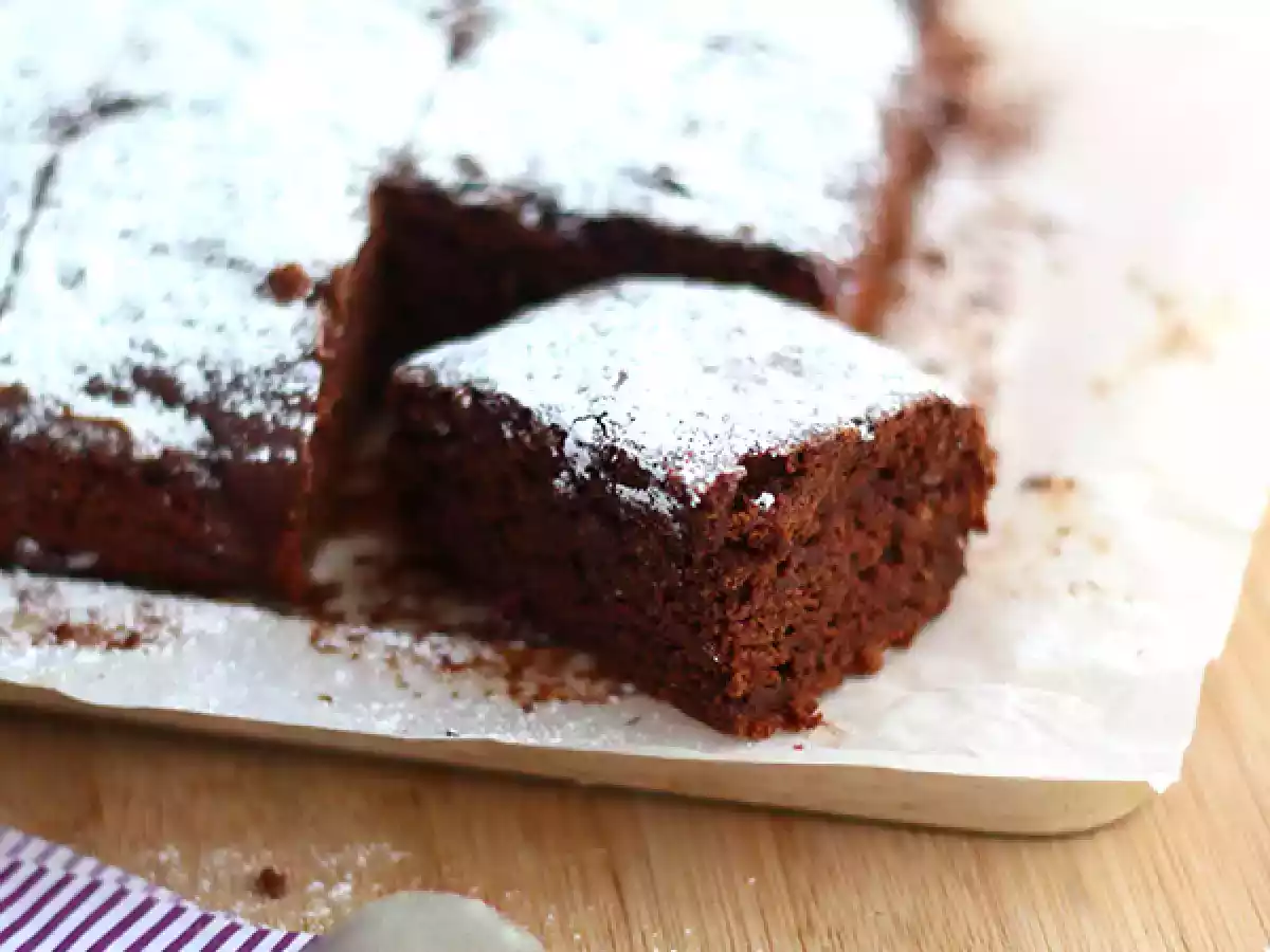 Vegan brownies, egg and dairy free - video recipe! - photo 3