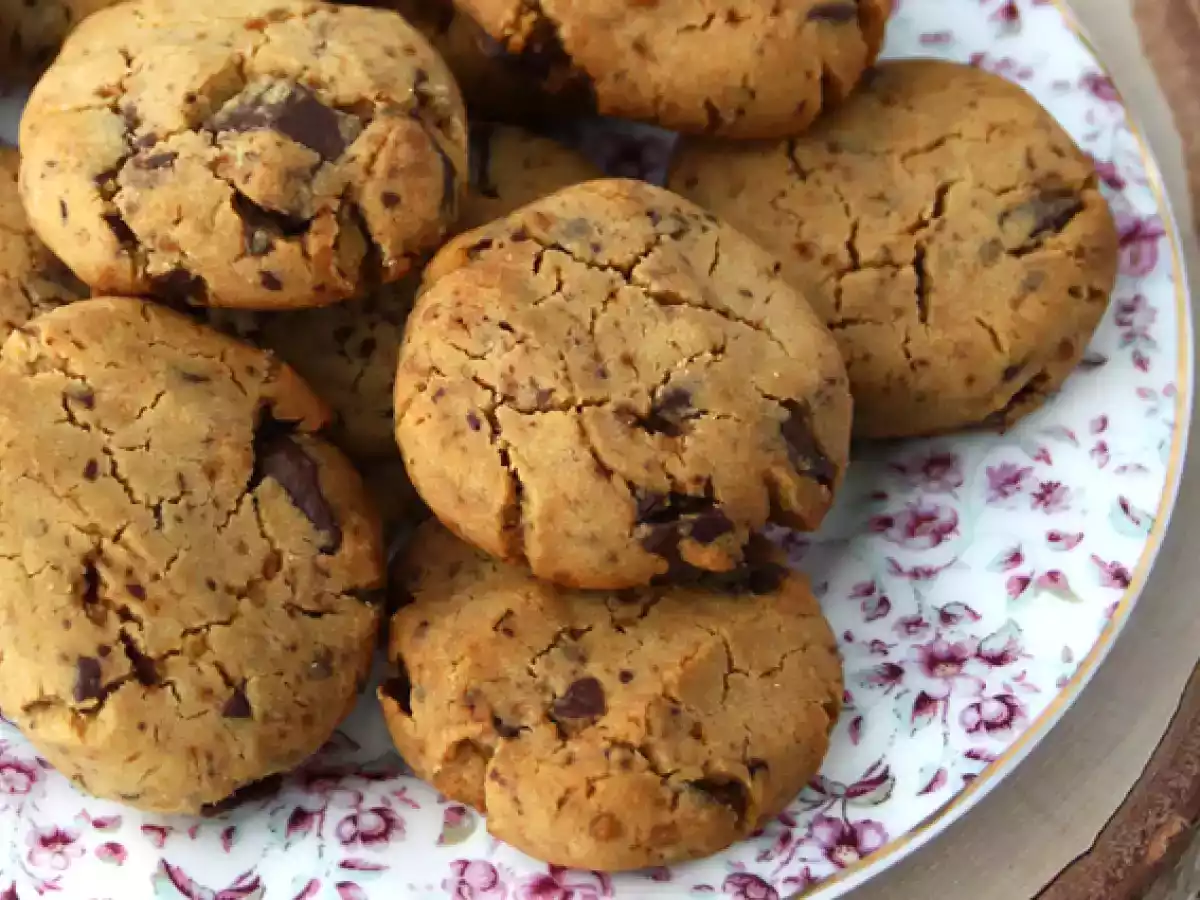 Vegan chocolate chip cookies (gluten-free) - photo 4