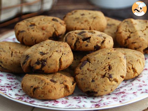 Vegan chocolate chip cookies (gluten-free) - photo 2