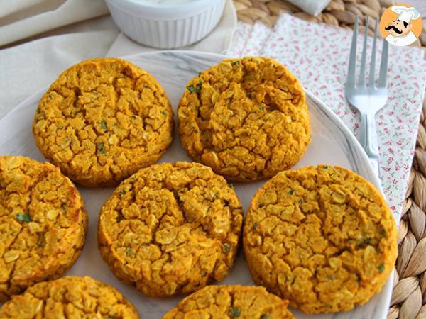 Vegan coral lentil and carrot patties - photo 3