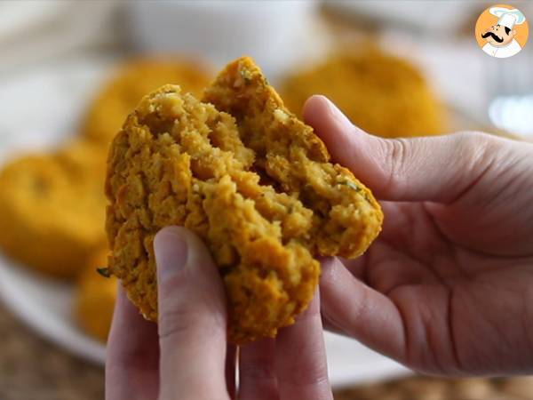 Vegan coral lentil and carrot patties - photo 4