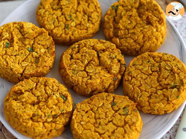 Vegan coral lentil and carrot patties - photo 5