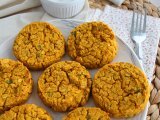 Vegan coral lentil and carrot patties, photo 2