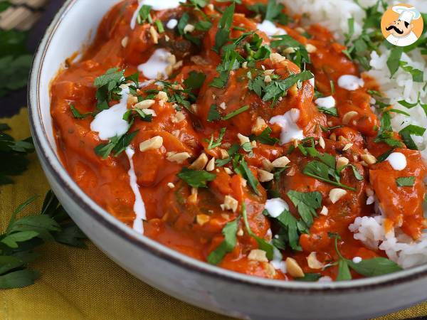 Vegan malai kofta: chickpea balls with tomato sauce - photo 2