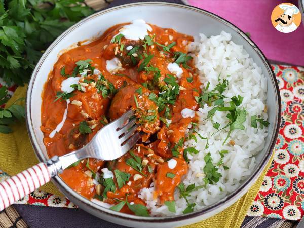 Vegan malai kofta: chickpea balls with tomato sauce - photo 5