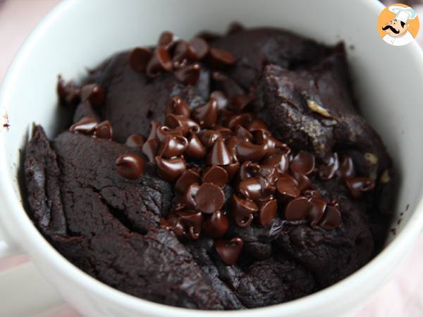 Vegan mug cake - chocolate and peanut butter in 1 minute - photo 7