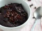 Vegan mug cake - chocolate and peanut butter in 1 minute, photo 1