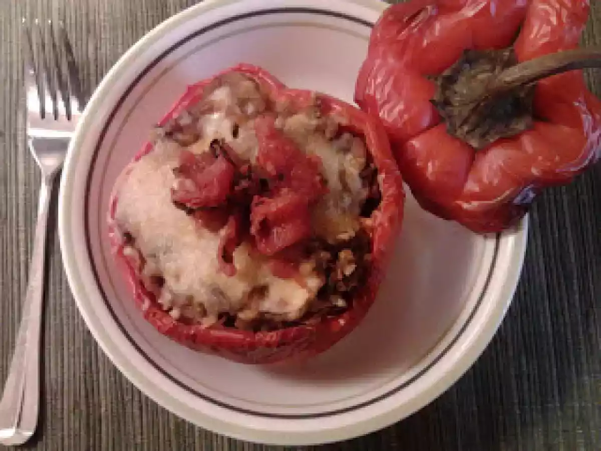 Vegan Southwest Stuffed Peppers Recipe