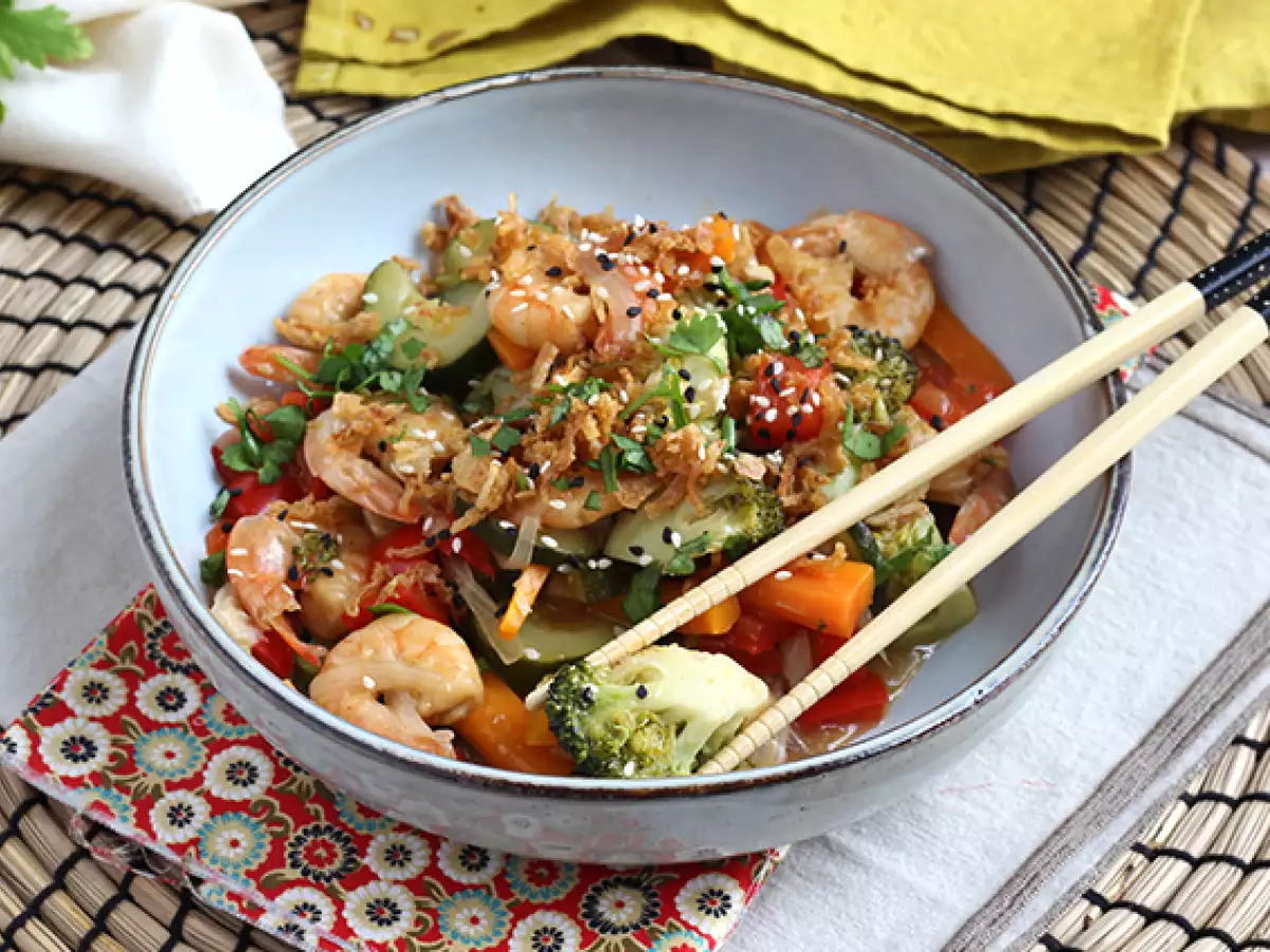 Vegetable and Shrimp Stir-Fry - photo 4